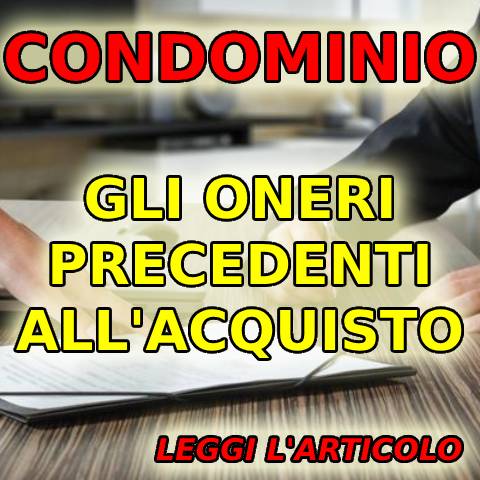 Oneri condominiali